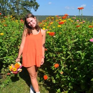 FP Movement Hot Shot dress in super cute orange color size XS